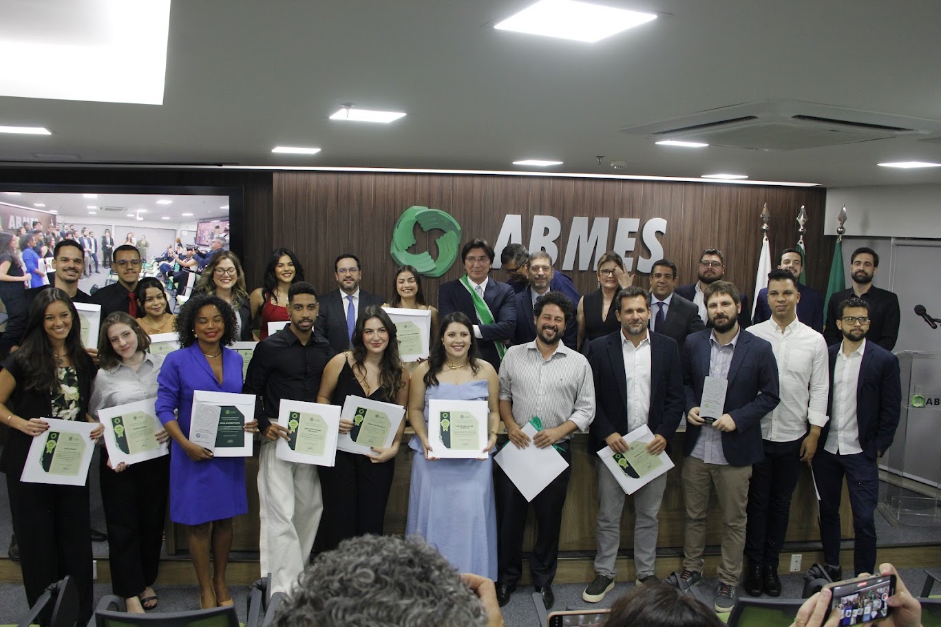 Comenda, Prêmio ABMES de Jornalismo (8ª edição) e coquetel de celebração