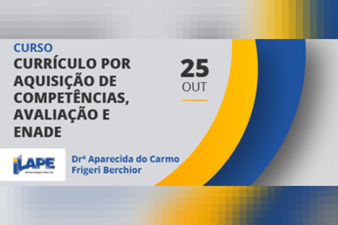 Currículo por aquisição de competências, avaliação e Enade