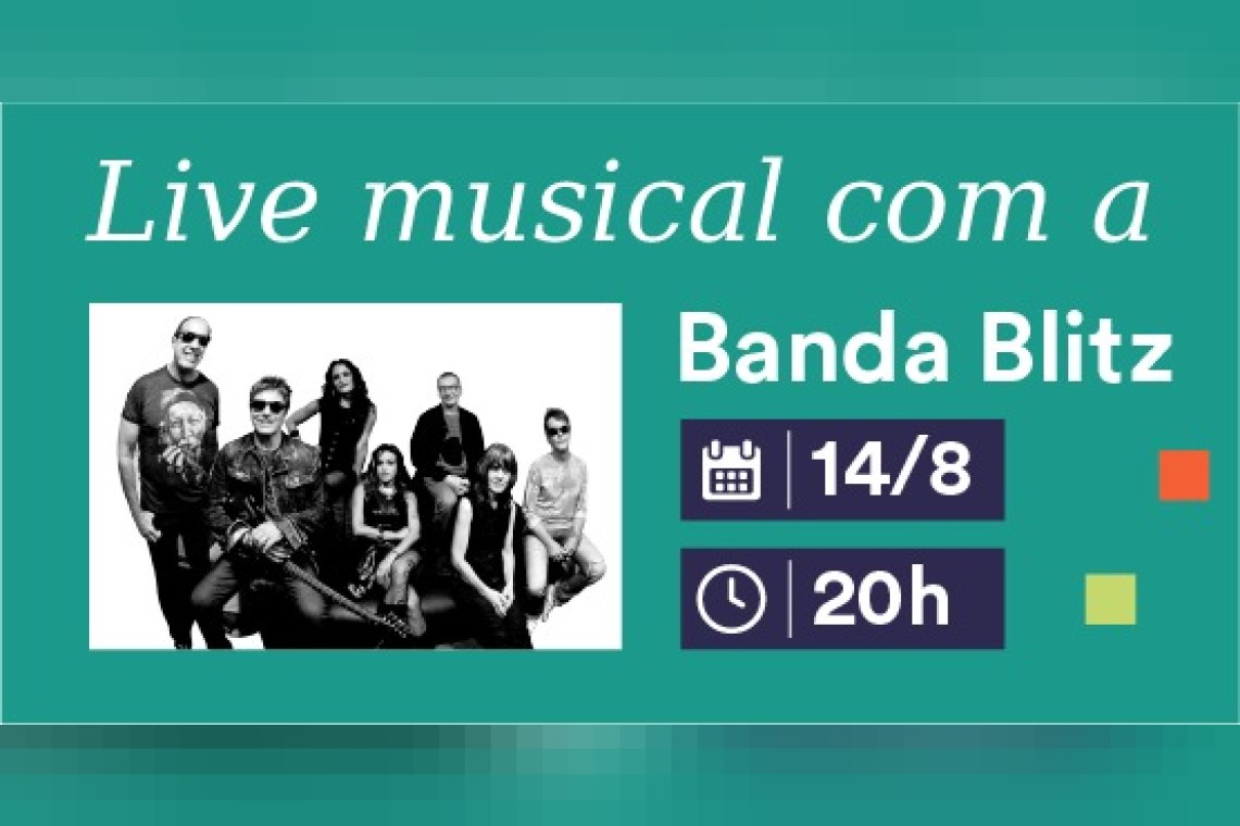 Live de aniversário #ABMES38 com a Banda Blitz