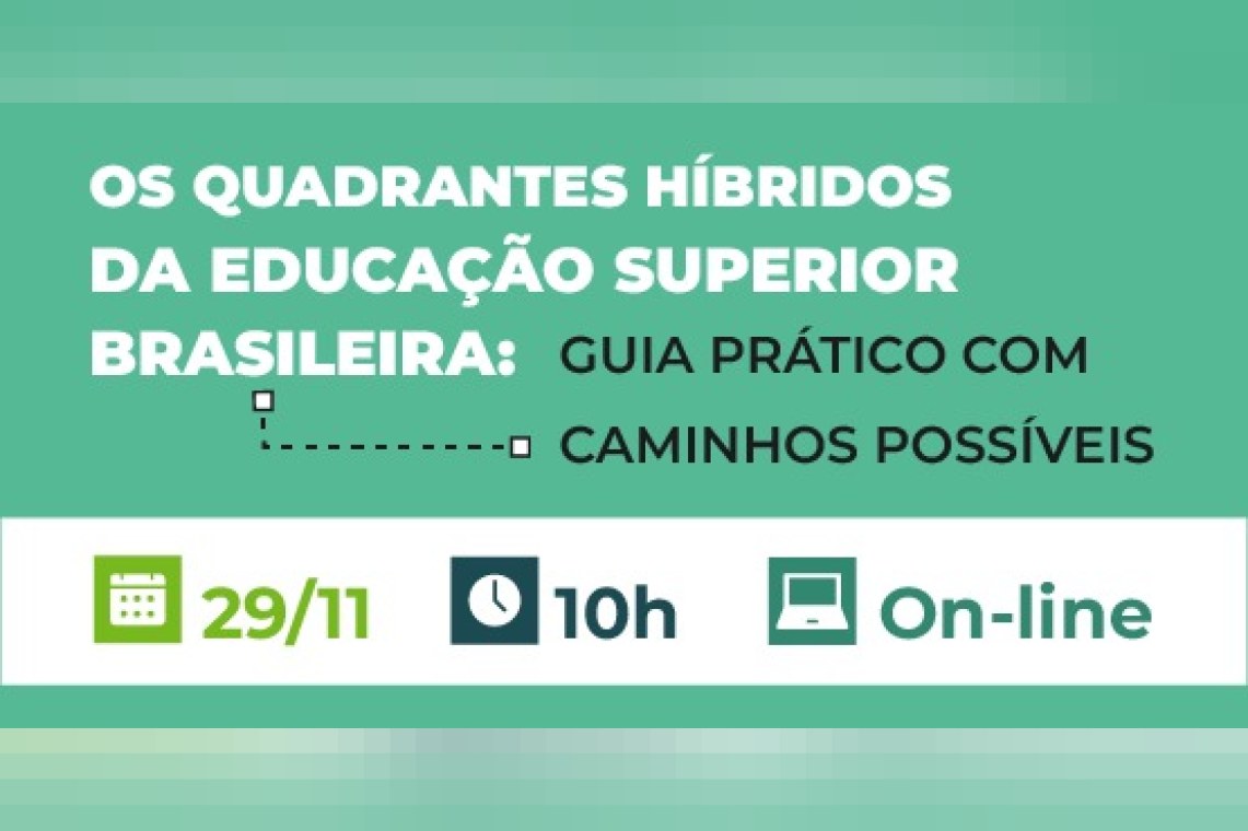 Os Quadrantes Híbridos da educação superior brasileira: guia prático com caminhos possíveis