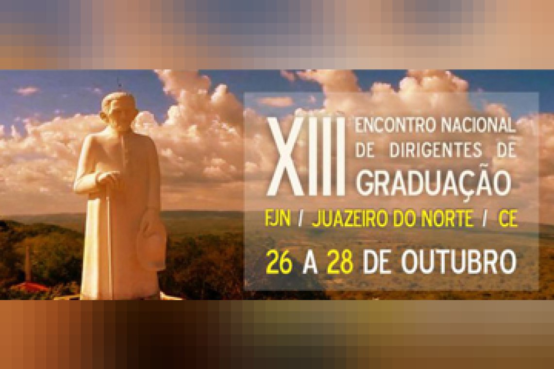 XIII Encontro nacional de dirigentes de graduação